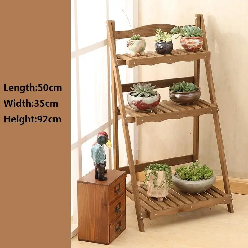 Number 3 Для помещений Saksi Standi для Varanda Etagere Pour Plante Estante Para Plantas завод стеллаж балкон полка Stojak Na Kwiaty цветок стенд - Цвет: Number 3