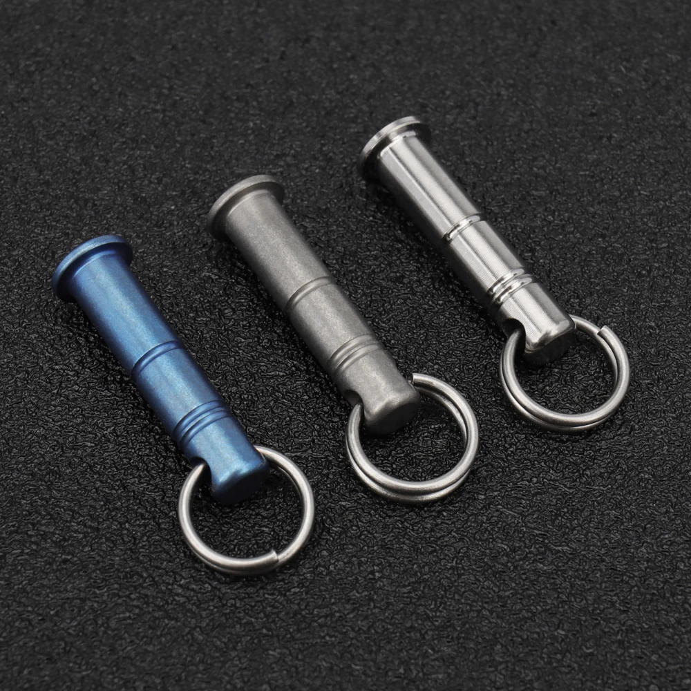Paracord Rope Braided Paracord Paracord Accessories Outdoor Accessories Paracord Bracelet Accessories Paracord Lanyard Pendants Pendant Accessories Titanium Knife Bead Titanium Alloy Connecting Rod Rope DIY