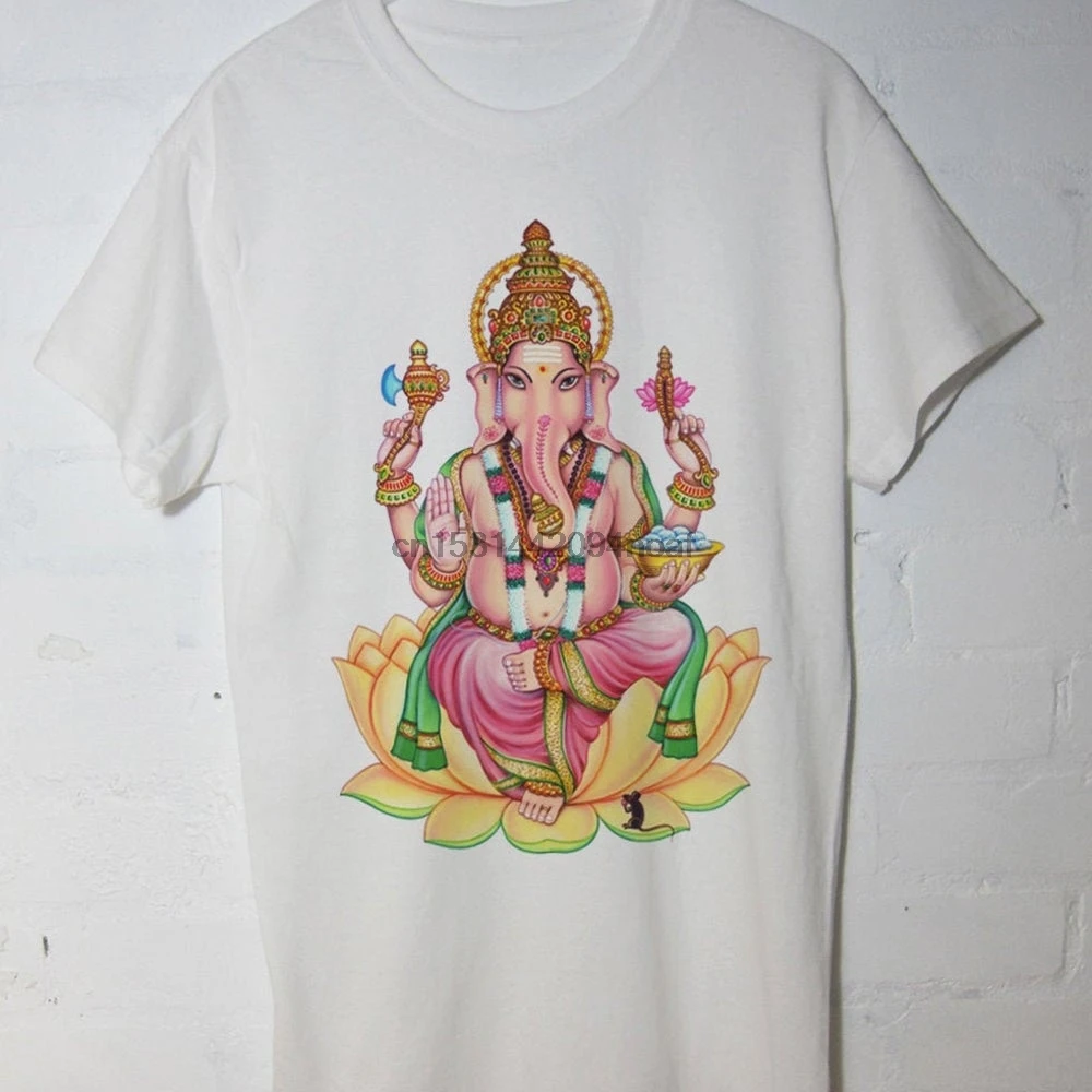 Мужская/детская футболка ganesha Ганеш vinayaka религиозный Бог голова слона маленький