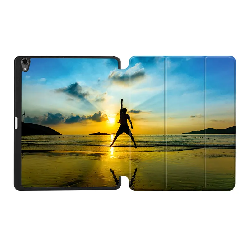 IPBC08 Чехол MTT для iPad Pro 12,9 '', красивый чехол для планшета из искусственной кожи с откидывающейся крышкой в три сложения и держателем для карандашей - Цвет: IPBC08