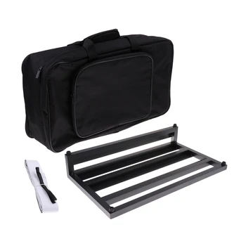 

Aluminum Alloy Guitar Effect Pedalboard with Gig Bag for Guitar Accessories