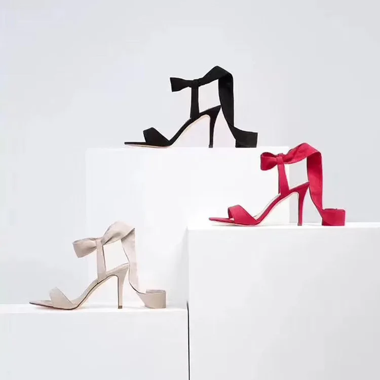 

Women S Shoes Europe And America-Peep-Toe Sandals Women's Nightclub Thin Heeled Fashion WOMEN'S Shoes Big Size