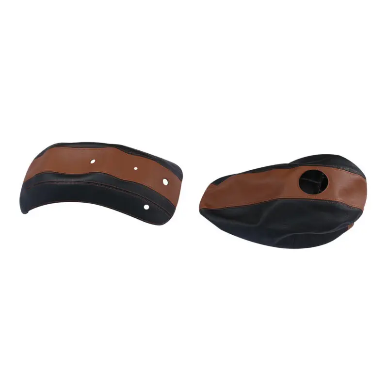 Motorcycle Leather Gas Tank Cover Fender Protector For Harley Sportster 883 1200 2009-2011 | Автомобили и мотоциклы