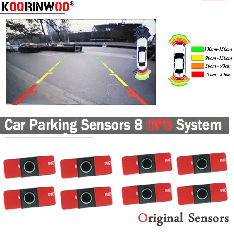 Koorinwoo 2019 оригинальные парковочные датчики Parktronic 8 OPS System RCA Plug 16,5 мм плоский оповещение Биби звуковой зонд автомобильный детектор Koorinwoo 2019 оригинальные парковочные датчики Parktronic 8 OPS System RCA Plug 16,5 мм плоский оповещение Биби звуковой зонд автомобильный детектор