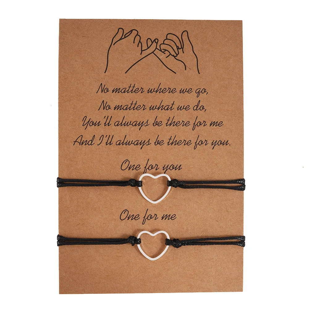 Bracelets d'Amour pour Couple coeur Bracelets d'Amour pour Couple coeur