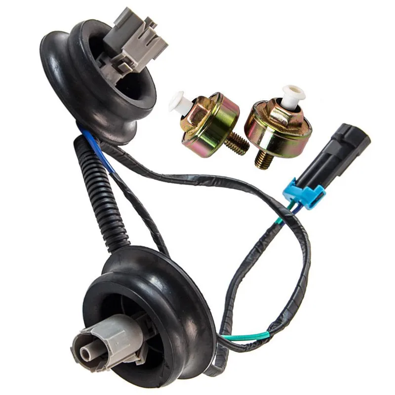 Двойные датчики стука и жгут проводов для Chevy GM LS1 LS6 LQ9 4.8L 5.3L 6.0L 8.1L