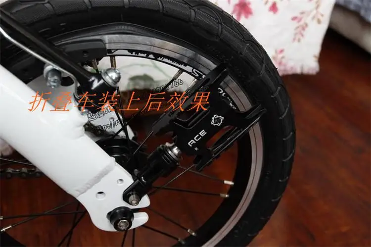 Brompton маленькая тканевая Складная велосипедная MKS педаль быстросъемная Пряжка поддержка установка база ACE педаль быстросъемная головка