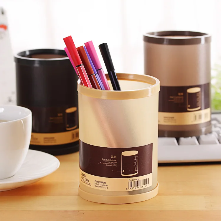 

Japanese Korean Stationery Simple Product Pen Container Office Pen Container