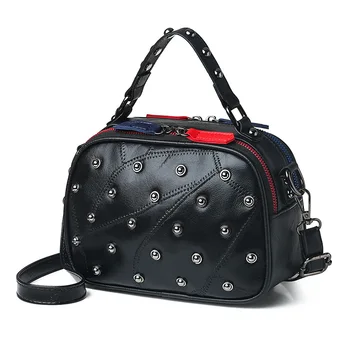 

Fashion European and American Pure Leather Women's Bag Autumn New Bag Sheepskin Handbag Shoulder Bag