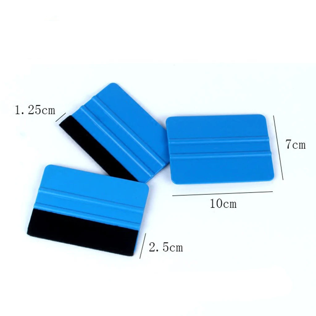 Felt Edge Squeegee Car Wrapping Tool Applicator Tool for Car Vinyl Wrap Decals