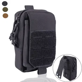 

1000D Tactical Molle EDC Pouch Phone Accessory Kits Pack Waist Bag Outdoor Military Hunting Airsoft Tools Holder Pouches