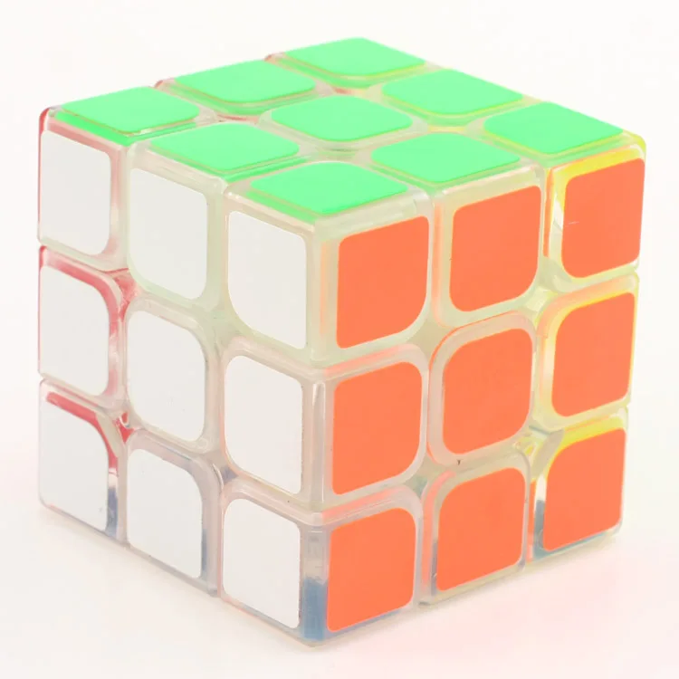 GUANLONG 3x3x3 куб 3 шага прозрачный магический куб оксифилла с Huayizhi интерес Развивающие игрушки для детей игры