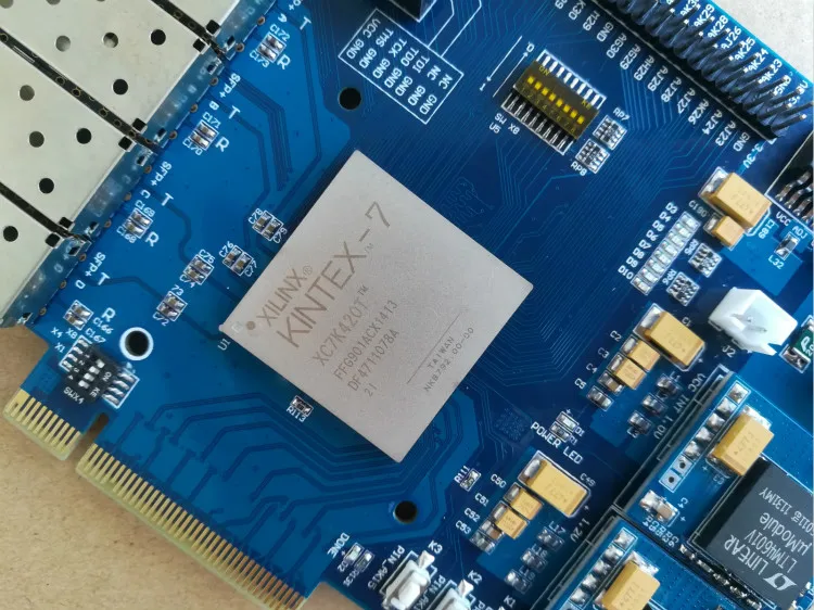 Xilinx Fpga макетная плата Xilinx Pcie Kintex 7 макетная плата Xc7k420tsfp+ 10G