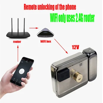 

GALO has 10 tags of electronic RFID door lock / smart electric shock lock magnetic induction door into the access control system