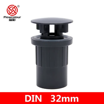 

Flowcolour 32mm UPVC Force Drain Coupling PVC Connectors Greenhouse Irrigation Tube Fittings Aquarium Tank Pipe Adapter