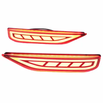 

Rear bumper led fog light for Mitsubishi xpander brake reversing turn signal lamp 2 function taillights 2017-2019