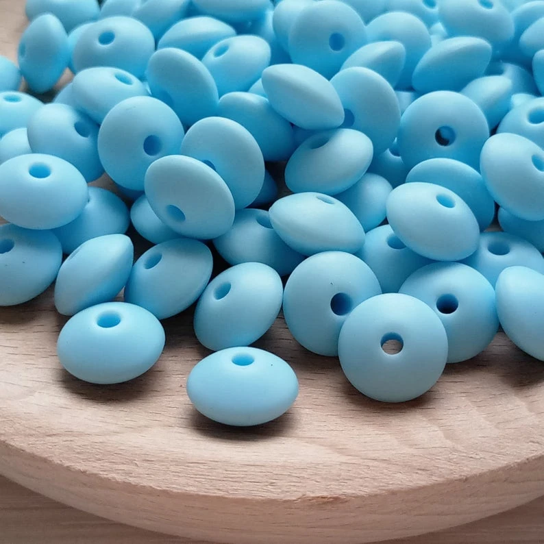 food grade silicone teething beads
