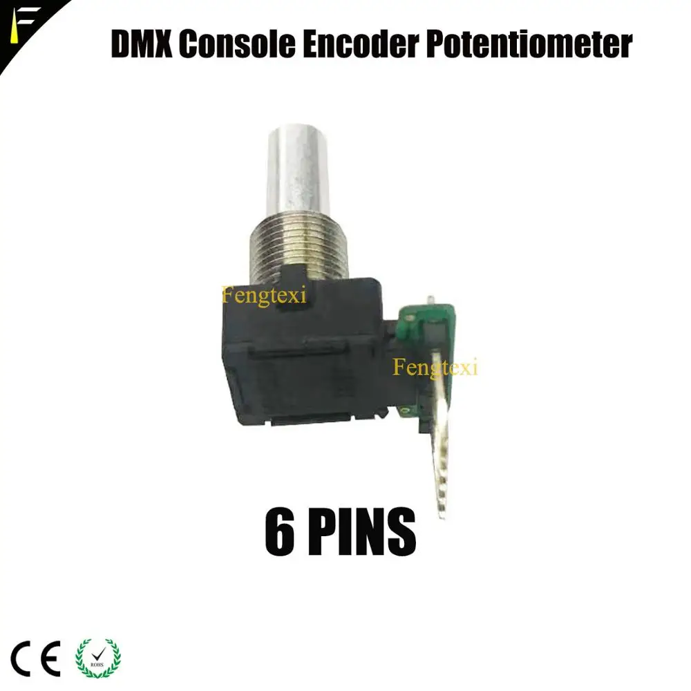 DMX512 сценический светильник Диммер консоль 2008 2010 жемчужный контроллер части 5pin 6pin потенциальный цифровой регулятор кодер без колеса