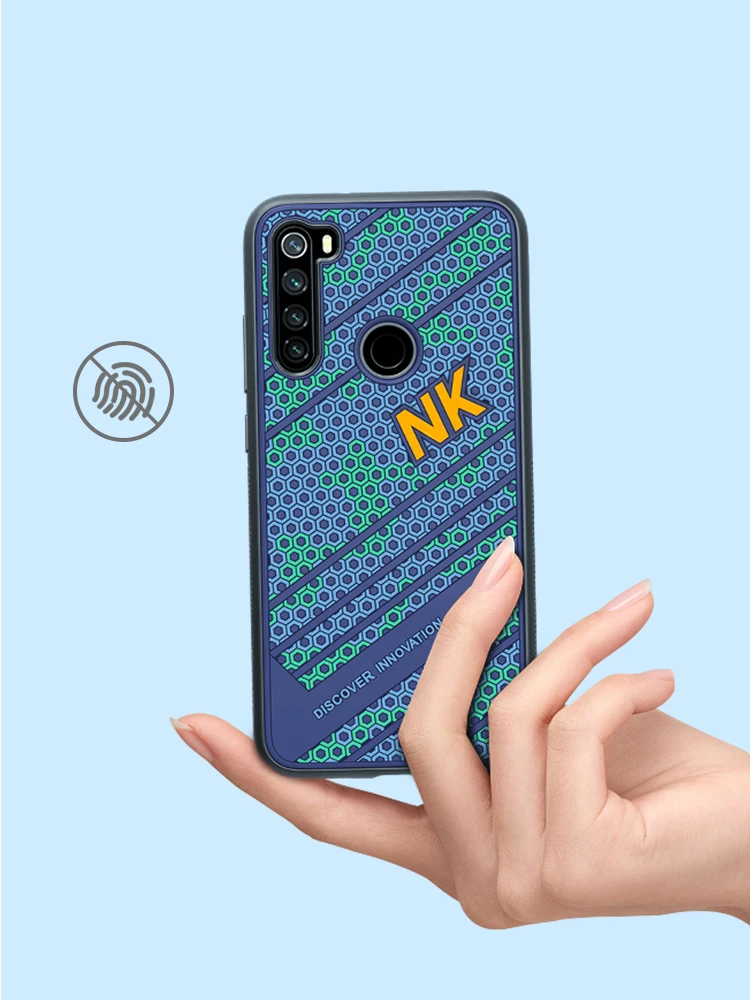 Чехол для Redmi Note 8 Pro 6,3/6,53 NILLKIN Striker PC TPU силиконовая задняя крышка в спортивном стиле для Xiaomi Redmi Note 8 Note8 Pro Чехол - Цвет: Striker Case