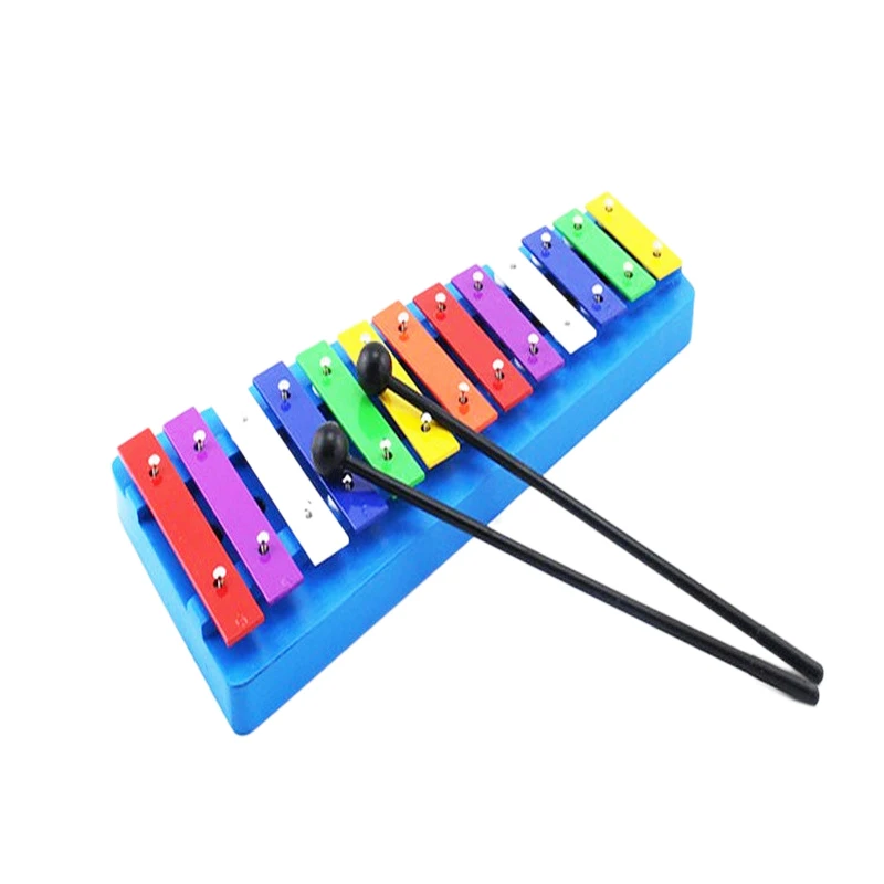 Деревянная музыкальная игрушка 13 игрушечный ксилофон музыкальный инструмент Orff ударные раннего образования музыкальные игрушки