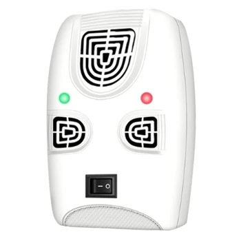 

220V Mites Removing Device Household Mite Removal Instrument Mini Mite Controller Ultrasonic Pest Repellers EU Plug