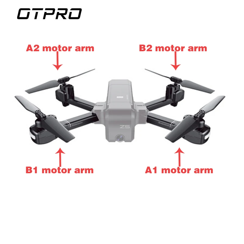 OTPRO GPS Дрон мотор Квадрокоптер оригинальные запасные части пропеллер рычаг sjrc z5