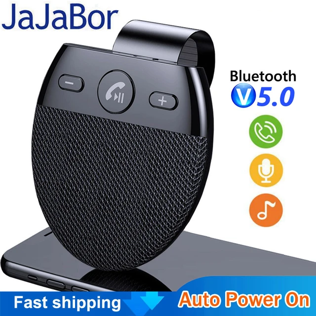 Kit Bluetooth 4.1 mains libres sans fil pour voiture, pare-soleil,  haut-parleur Bluetooth, haut-parleur, lecteur de musique MP3, chargeur de  voiture, salle de bain, vente en T - AliExpress