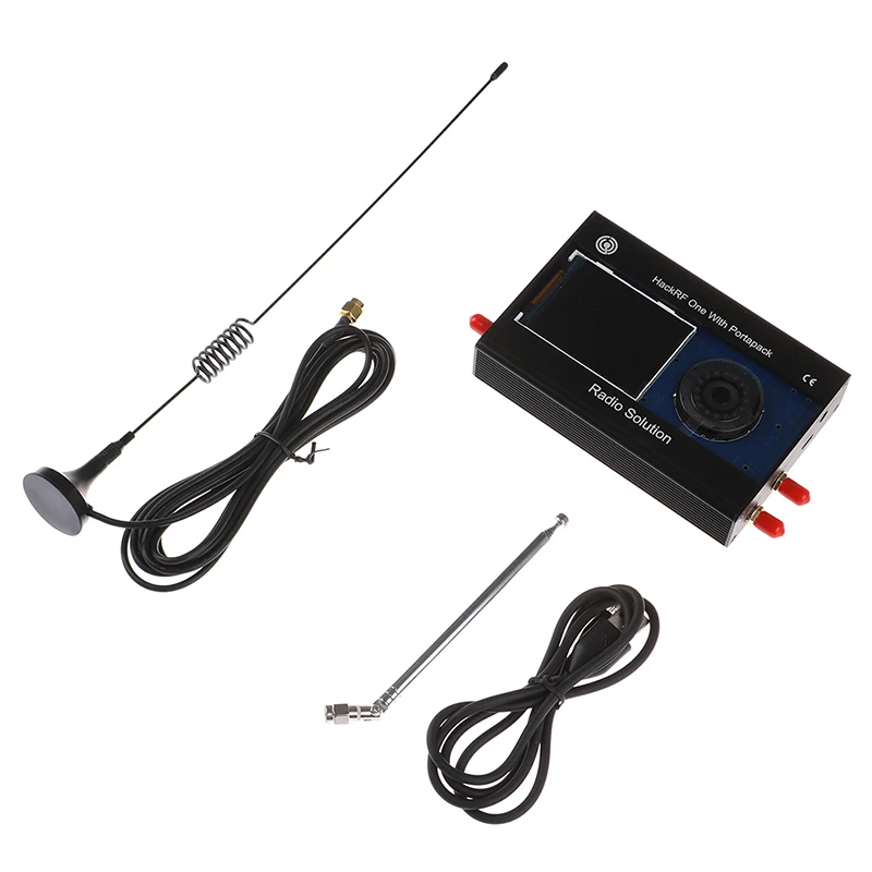 1 комплект PortaPack+ HackRF One SDR+ металлический чехол+ 10 м 0.5ppm TXCO+ хаос прошивка