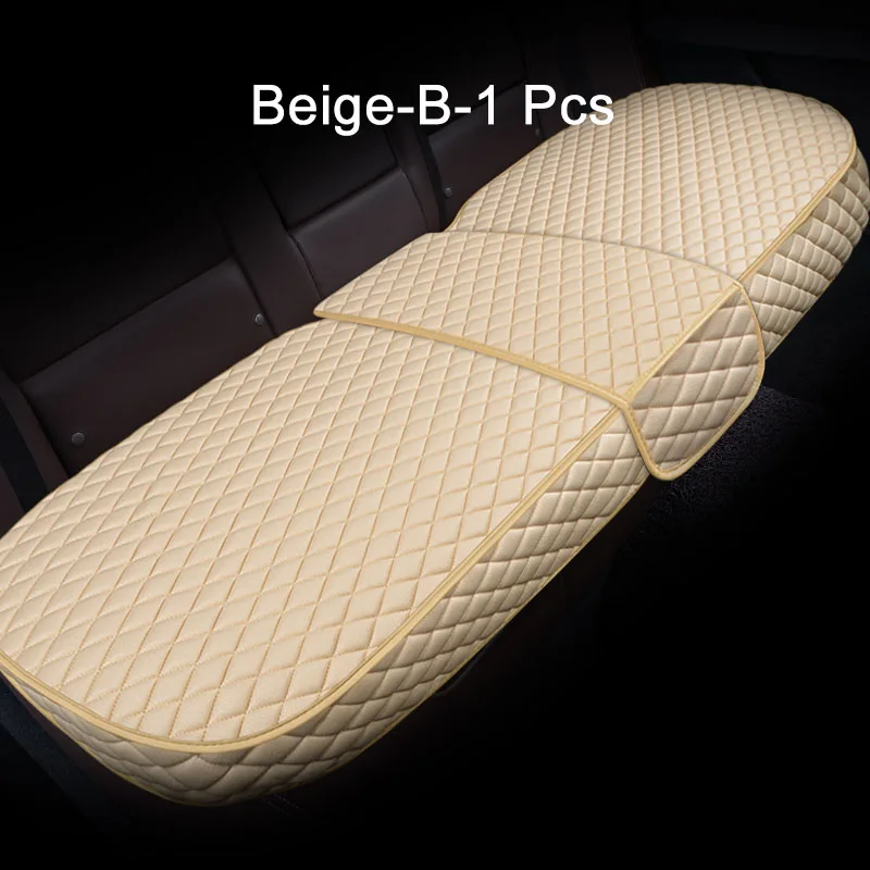 Защита автомобильного сиденья, чехол для автомобильного сиденья, чехлы для автомобильного сиденья, подушка для Cadillac ATS, CTS, XTS, SRX SLS, Chevrolet Spin Epica Cruze - Название цвета: Beige-B-1 Pcs