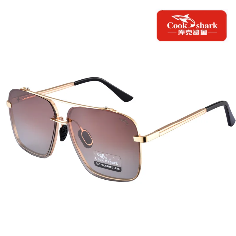 Cook Shark HD偏光サングラス Cook shark 2020新しい偏光サングラスサングラスヒップスター