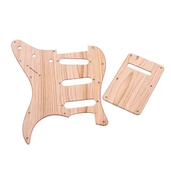 

Guitar Pickguard PVC Shield Scratch Plate with Back Cover Set