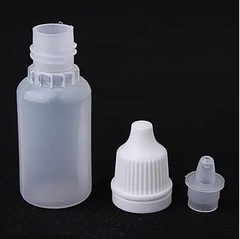 

Free Shipping 100 pcs/lot 10 ml 1 OZ Plastic CHILD PROOF childproof Dropper Bottles