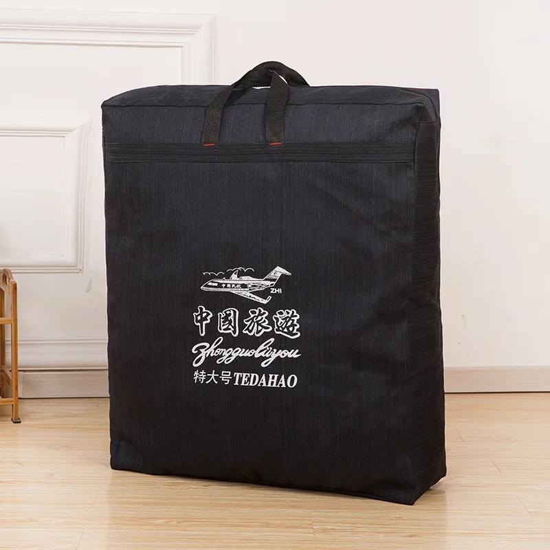 Extra Large Thick Move Bag Denim Large Capacity Shoulder Travel Bag Work Hand Duffel Big Storage Carry Luggage Bag