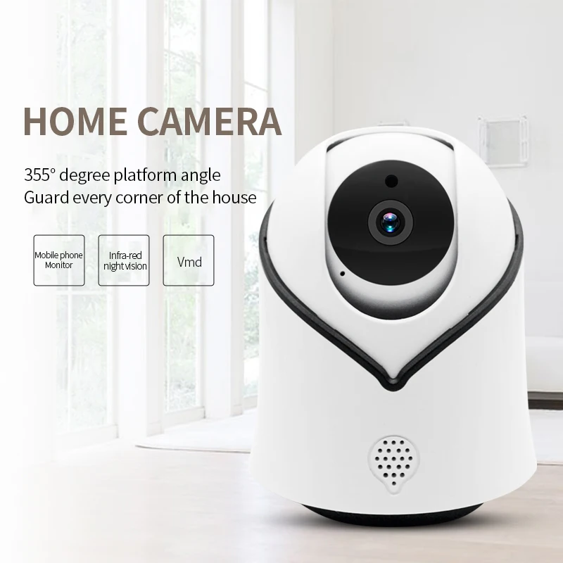 Беспроводная ip камера 720/1080P PTZ инфракрасная ночного видения с голосовым вызовом