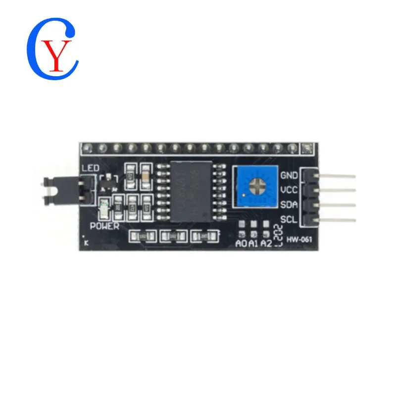 5V LCD Display 2004 20X4 Blue Yellow Screen LCD2004 I2C IIC Adpater Board HD44780 English Japanese Font 3D Printer lcd display module display module adapter board