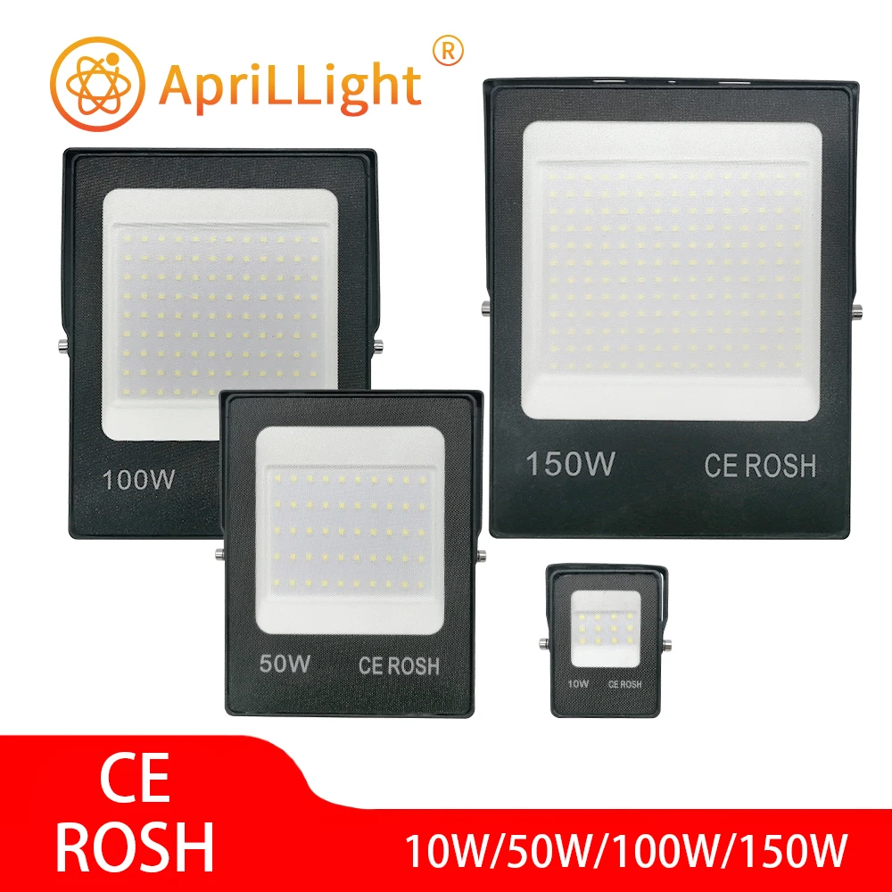 

10W 50W 100W 150W LED Flood Light AC 220V 240V Projector Reflector LED Floodlight Spotlight IP65 Waterproof Outdoor Lighting