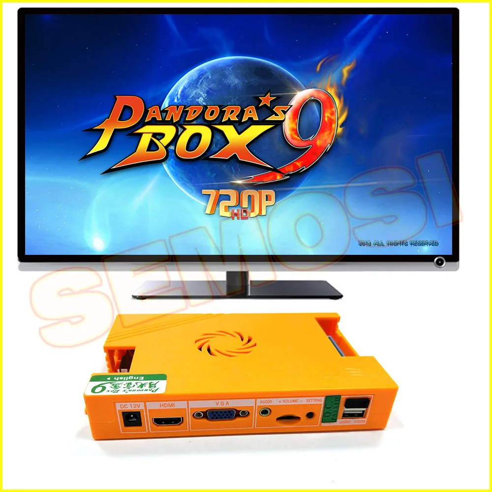 2500 в 1 комплект Pandoras Box 9D аркадный набор 2800 CX сделай сам светодиодный Ной аркадной
