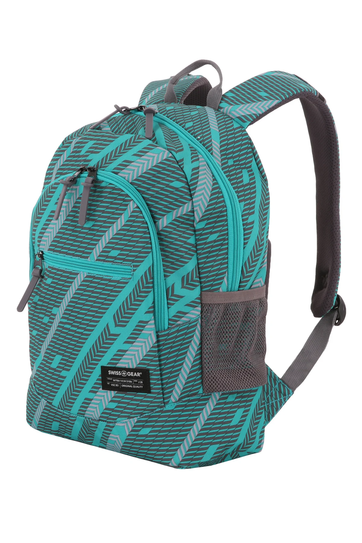 Рюкзак Swissgear голубой/серый 32х16х43 см 22 л | Багаж и сумки
