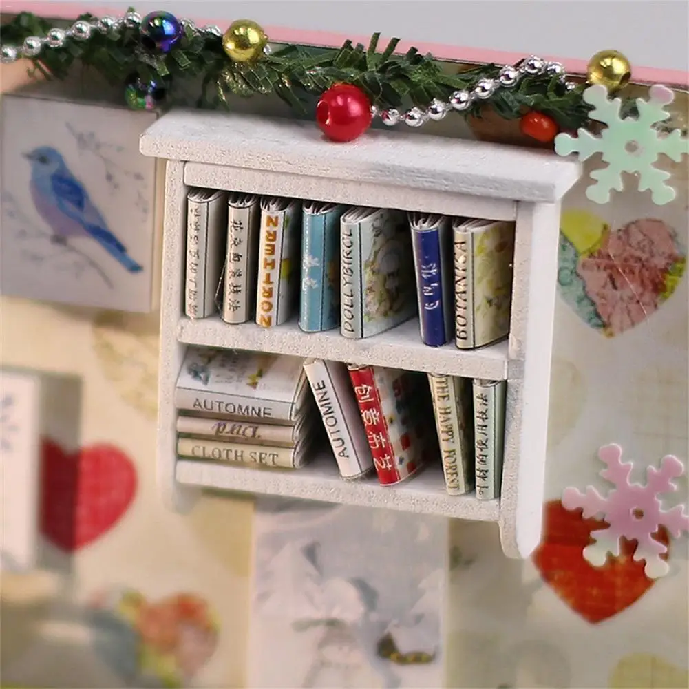 DIY Домик ручной работы Сборка головоломка игрушечный дом для детей Рождественский подарок на день рождения идеальный подарок Быстрая