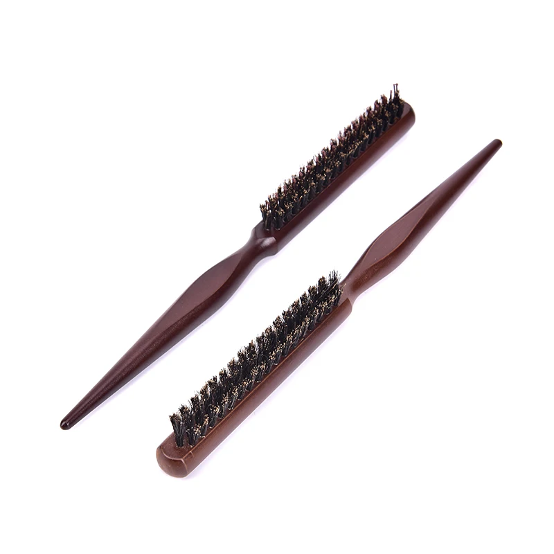Wooden Comb Hair Brush Slim Line Comb 1pc Hairdressing Salon Tool Professional Salon Teasing Back Hair Brushes