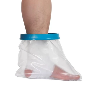 

Protector Sealed Bath Reusable Comfortable Thick Wound Fracture Children Waterproof Cast Cover Foot Brace PVC Shower Arm L0722