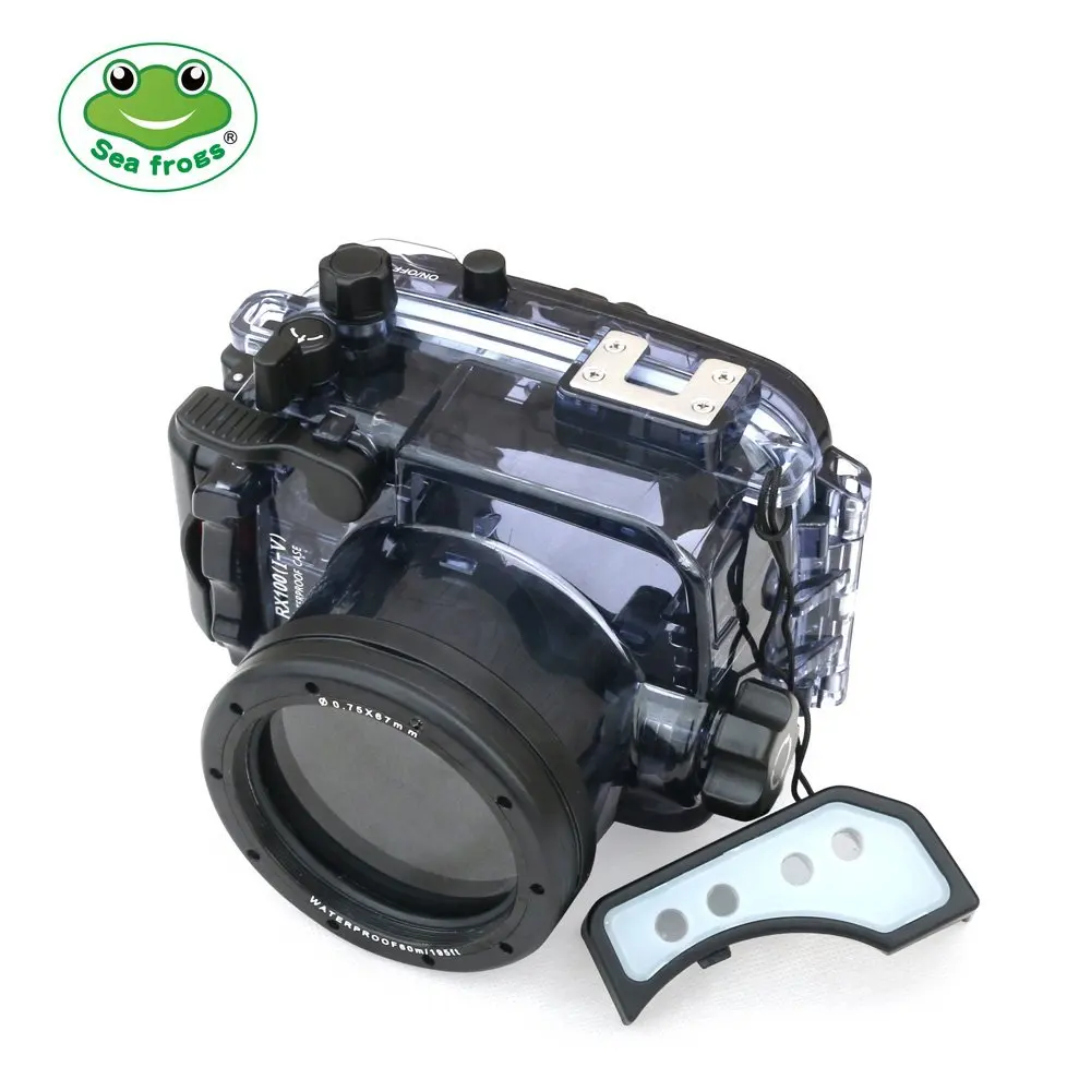Meikon 60 м подводный корпус камеры чехол для sony RX100 I-V w/купол порт и лоток