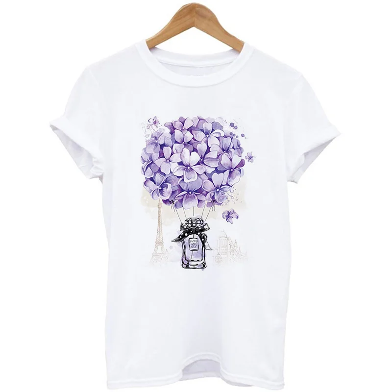 Yellow T Shirt Women 2020 New Summer Short Sleeve Floral Flower Fashion Lady Top Tshirt Ladies Womens Graphic Female Tee T-Shirt