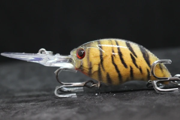 wLure 11g 8.5cm Deep Water Real Skin Painting Tight Floating Crankbait Cutting Blade Treble Hooks Fishing Lures HC733 - Цвет: HC733X425