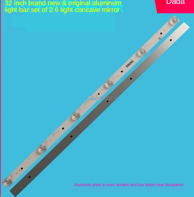 Retroiluminacion led 32 pulIgadas CC02320D510V09 CC02320D510V06 1410 32E20 2X6 6S1P 0D20 5,0 3 ordenes