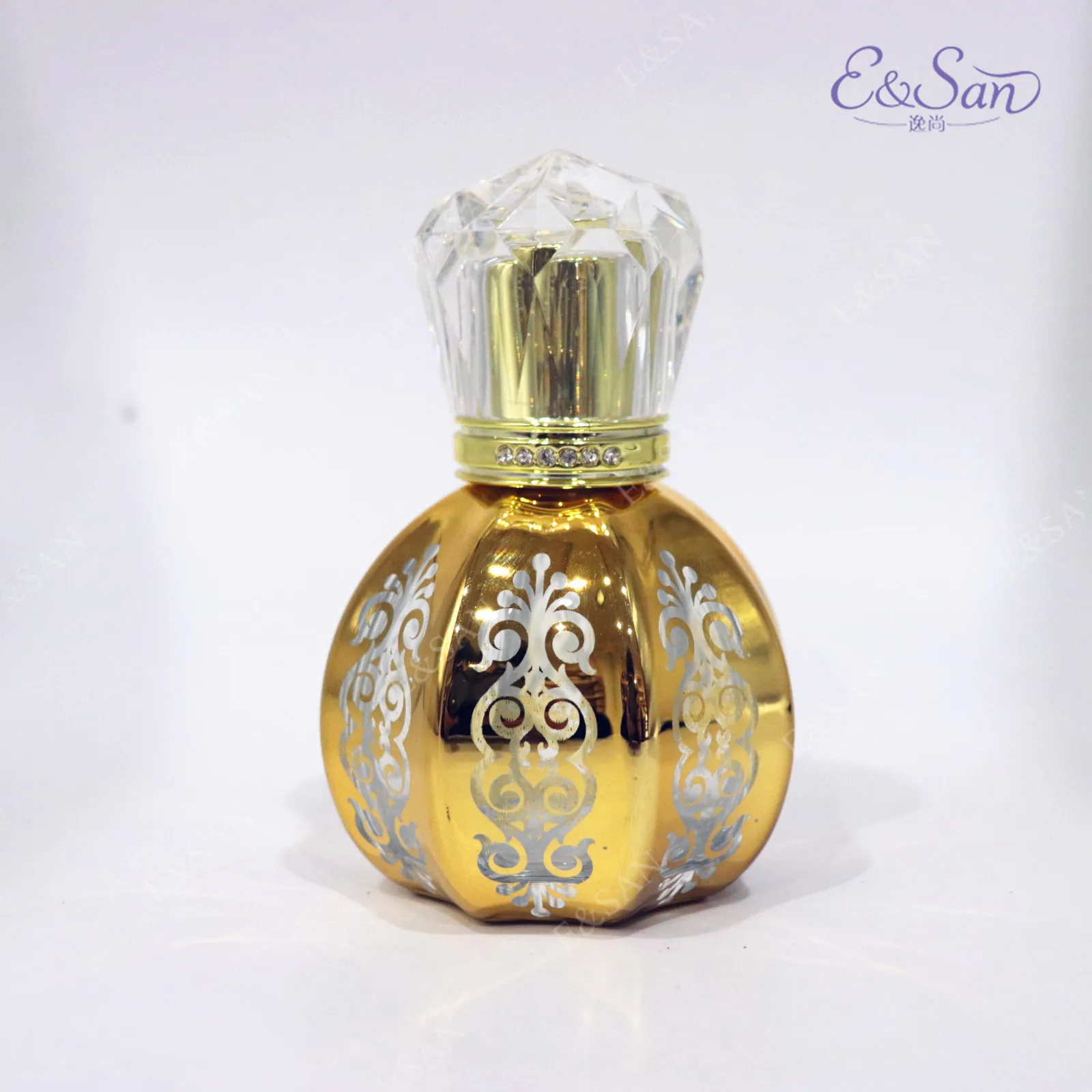 

60ml Pumpkin Hot Stamping High-grade Perfume Glass Empty Bottle Spray Cosmetic Bottle 10PCS/LOT