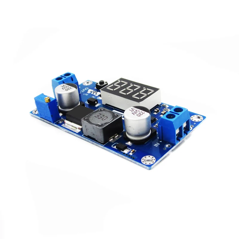 DC-DC 4.5-32V to 5-52V XL6009 Boost Step-up Module Power Supply LED Voltmeter diy electronics