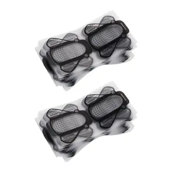 

Nail Art Tips Extension Forms Guide French Tool Acrylic Gel Nail Polish UV Gel Building Extender Forms Bee Aircraft Finger Hold