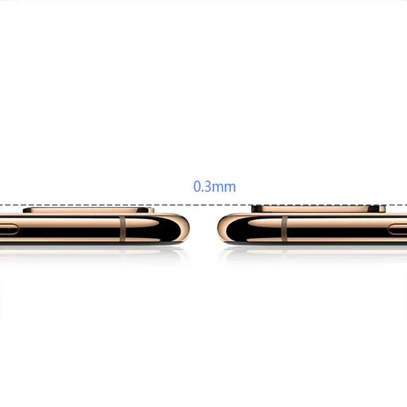 Металлическая крышка для объектива камеры для iphone X XS Max XS секундная Замена для iphone 11 Pro