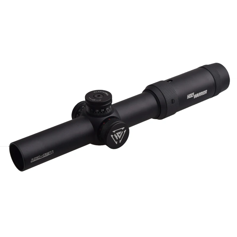 HolyWarrior Tactical HWOADC 1-5X24 HD RIFLE SCOPE For Airsoft Dual Role Optic Rifle Magnificate Scope Fit 20mm Rail Hunt